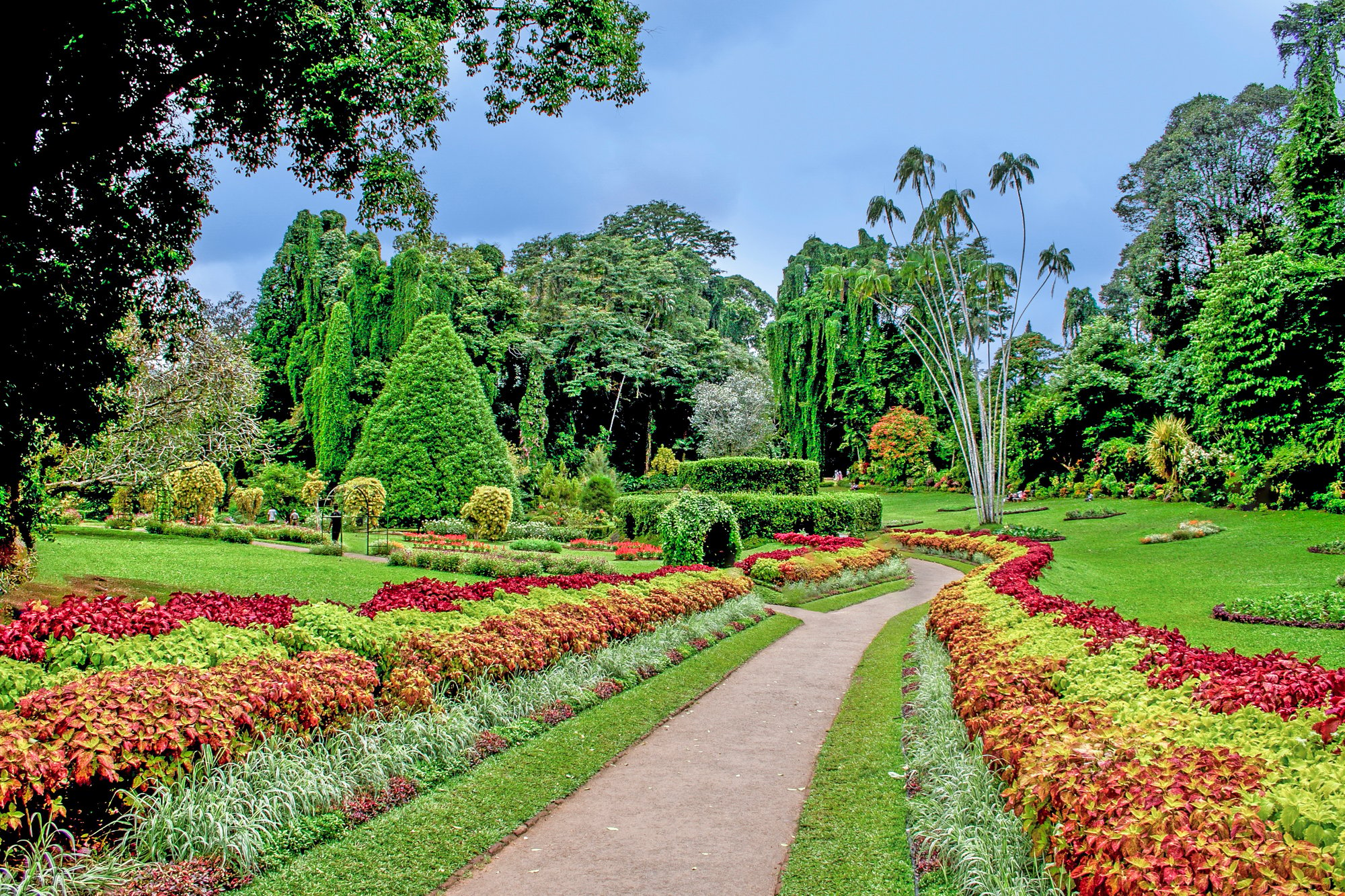 Srí Lanka kátnivalók - botanikus kert