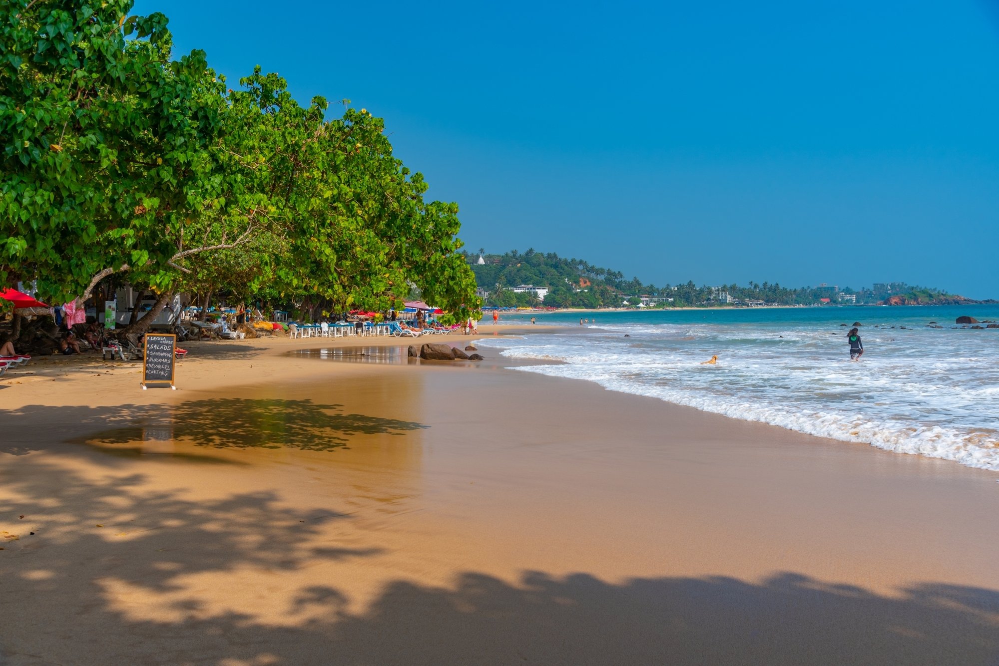 Srí Lanka látnivalók - strand